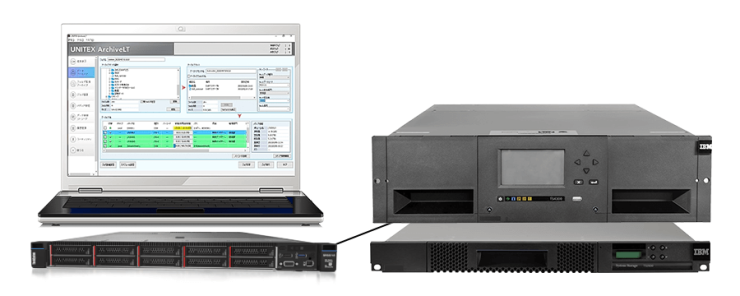 UNITEX ArchiveLT for IBM TSシリーズ