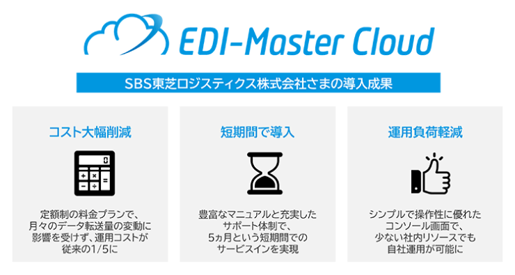 SBS東芝ロジスティクス株式会社さまの導入成果｜コスト大幅削減・短期間で導入・運用負荷軽減